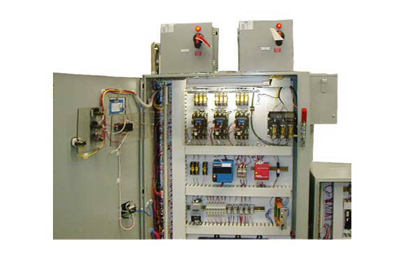Control System: PLC and Natural Gas Heat System Controller